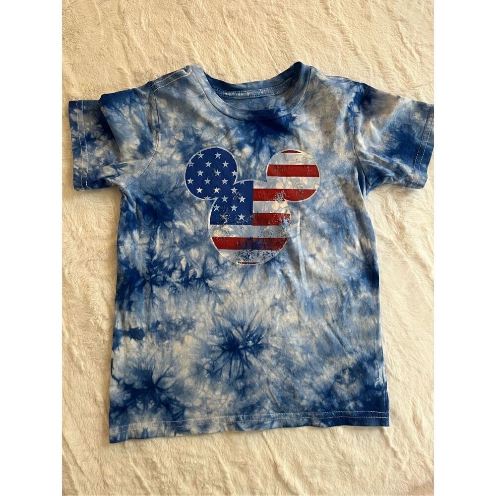 Disney XS (4) Mickey Mouse Tie Dye Shirt